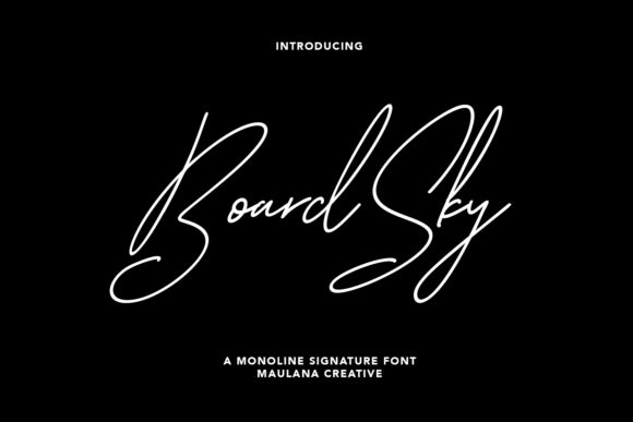 Boardsky: A Modern Handwritten Font for Engaging Campaigns