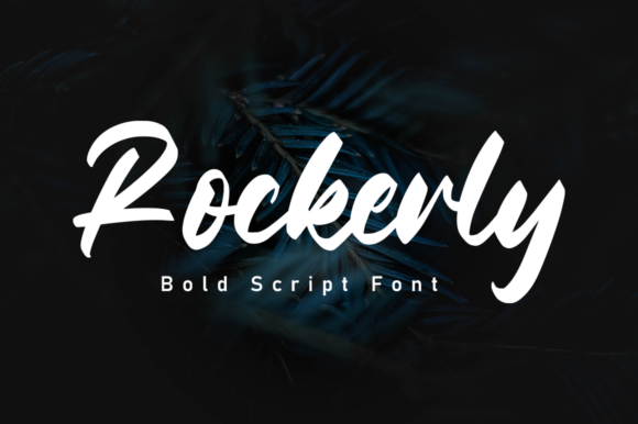 Boost Your Campaign’s Energy with Rockerly Script Font