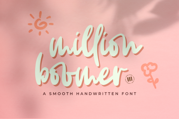 Discover the Charm of Million Boomer Font for Crafters