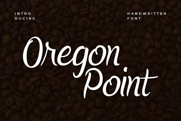 Discover the Elegance of Oregon Point: A Modern Script Font