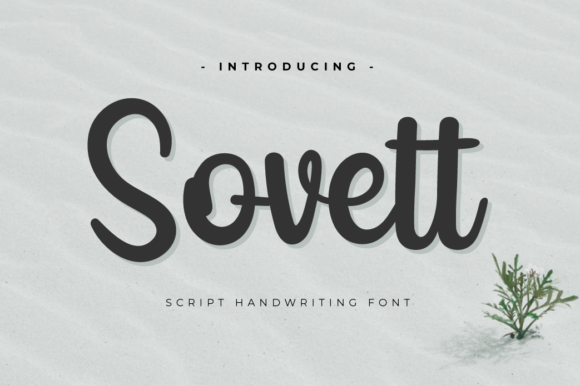 Elevate Your Brand with Sovett: A Delicate Handwritten Font