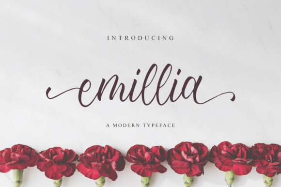 Emillia: A Handwritten Font for Polished Branding