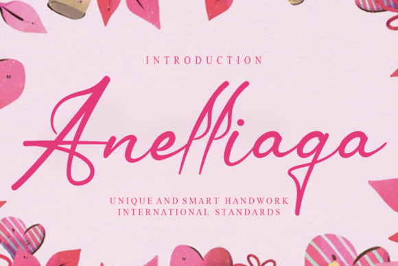 Enhance Your Brand with Anelliaga Handwritten Font