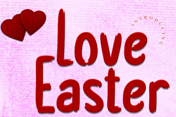 Enhance Your Brand with Love Easter Font