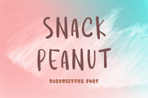 Enhance Your Editorial Design with Snack Peanut Font