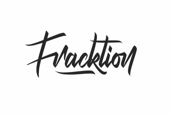 Fracktion: The Handwritten Font for Eye-Catching Campaigns