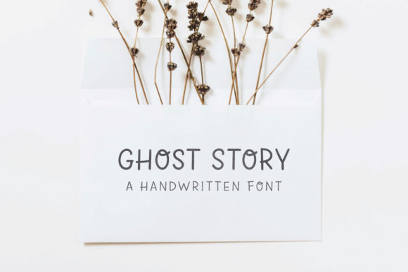 Ghost Story: A Handwritten Font for Editorial Elegance