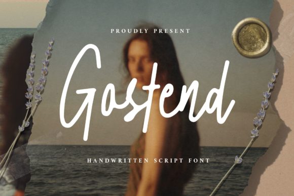Gostend: A Handwritten Font for Editorial Charm
