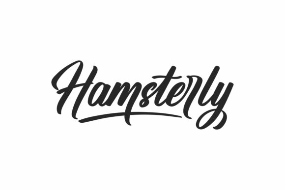 Hamsterly: An Elegant Script Font for Digital Creators
