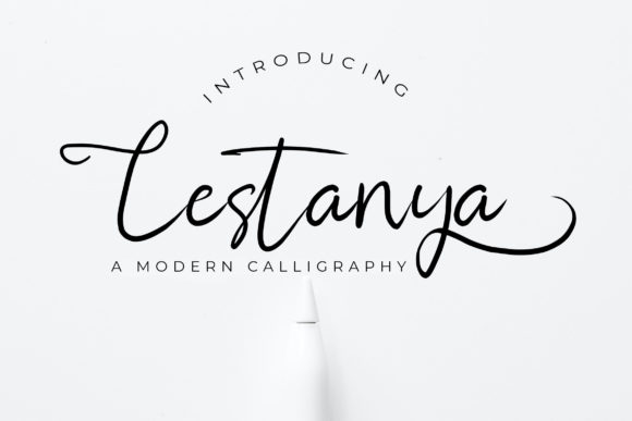 Lestanya: A Script Font with Elegance and Charm