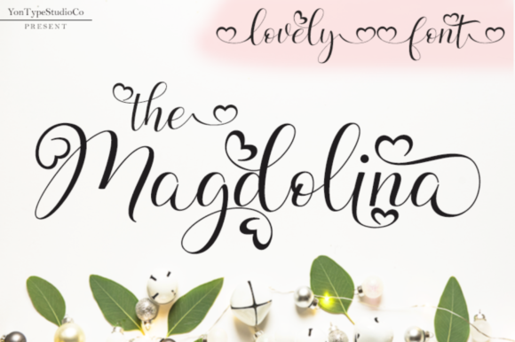 Magdolina: The Script Font That Makes Your Brand Feel Like a Signature