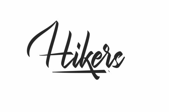 My Campaign Relied on Hikers Font for a Summer Sale