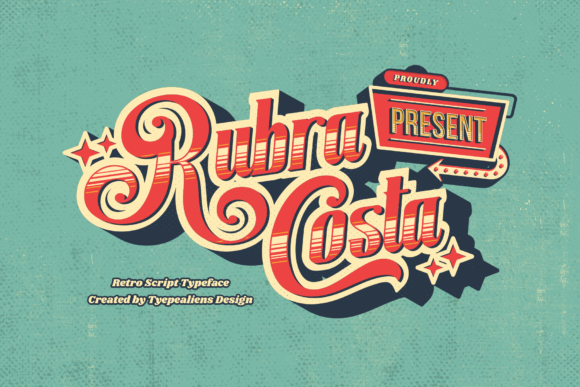 Rubra Costa: A Stylish Handwritten Font for Editorial Design