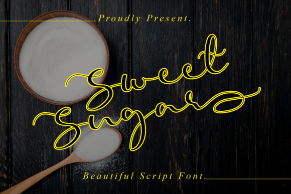 Sweet Sugar: A Charming Handwritten Font for Editorial Design