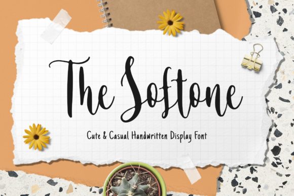 The Softone: A Delicate Handwritten Font for Marketers