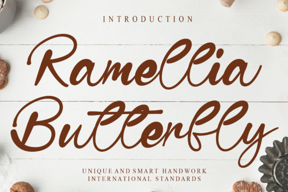 Transform Your Brand with Ramellia Butterfly Font