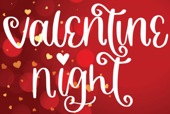 Valentine Night: A Font Designed for Modern Marketing