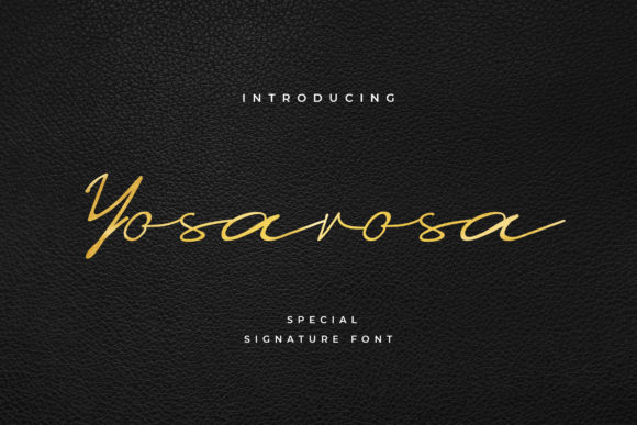Yosarosa: A Delicate Script Font for Web Design