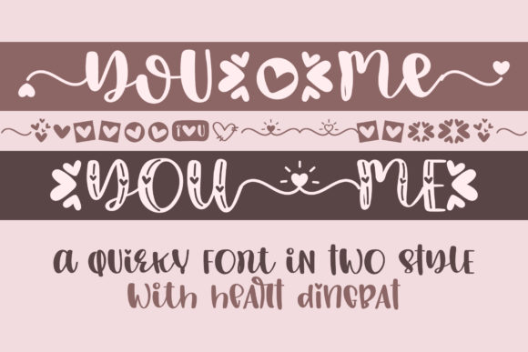 You Me: A Charming Handwritten Font for Engaging Campaigns